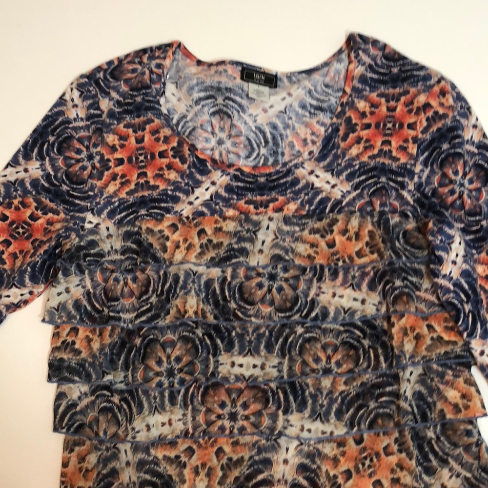 New with tags 3/4 length sleeve shirt